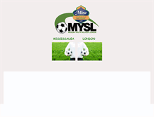 Tablet Screenshot of mysl.ca